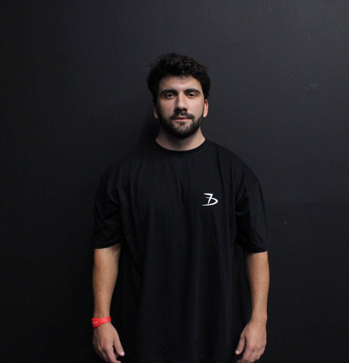 T-shirt Dominate Every Goal Oversize Fit - Black