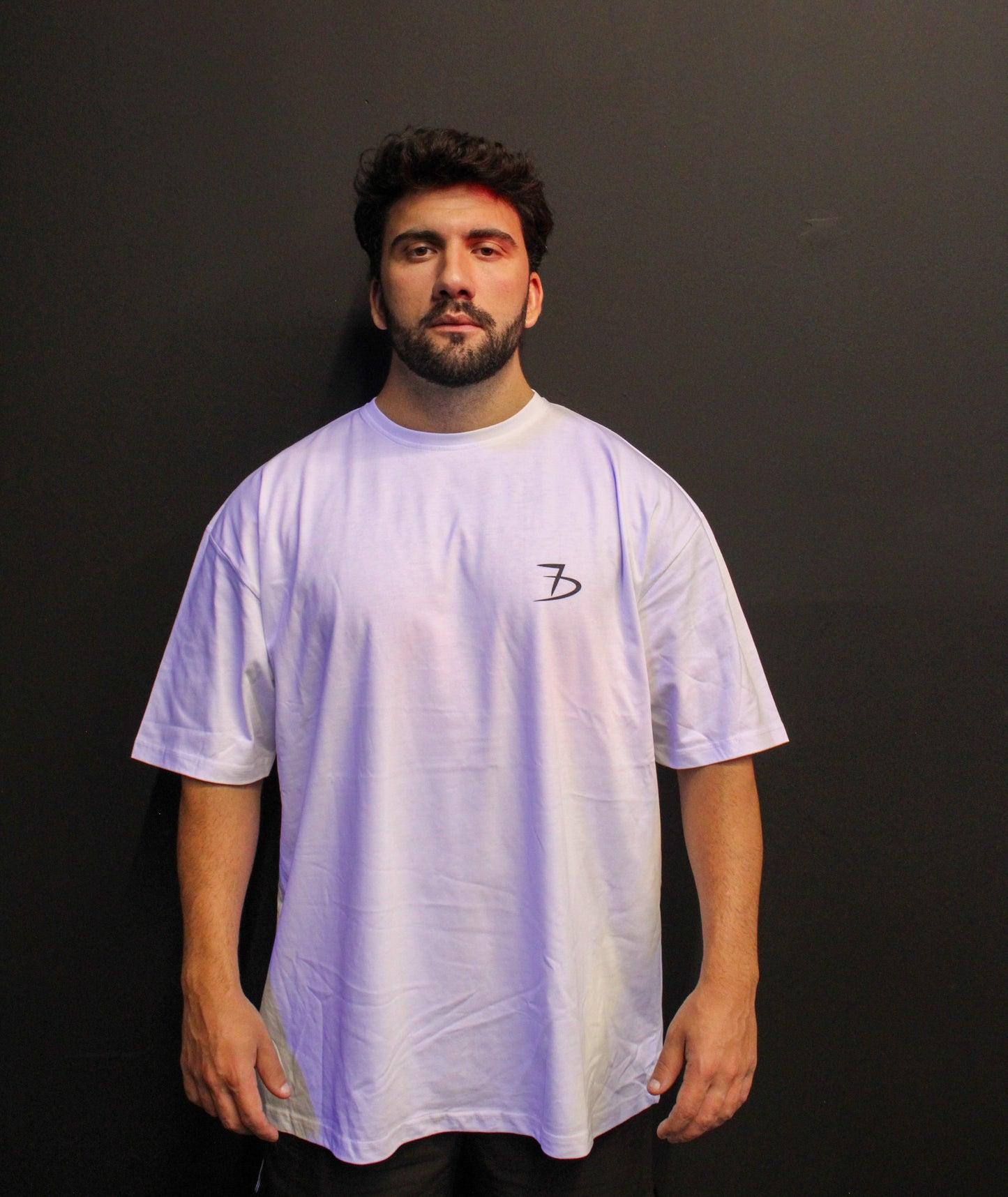 T-shirt Rize and Reign Oversize Fit - White