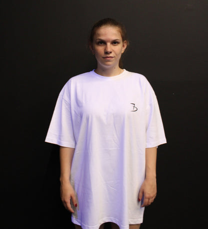 T-shirt Achieve Failure Oversize Fit - White